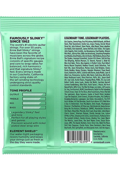 Ernie Ball P02229 Hyper Slinky Nickelwound Takım Tel Elektro Gita