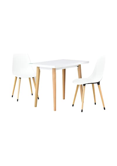 Vilinze Eames Sandalye Avanos Ahşap Mdf Mutfak Masası Takımı - 60x90 Cm Beyaz Vilinze Eames Sandalye Avanos Ahşap Mdf Mutfak Masası Takımı - 60x90 Cm Beyaz