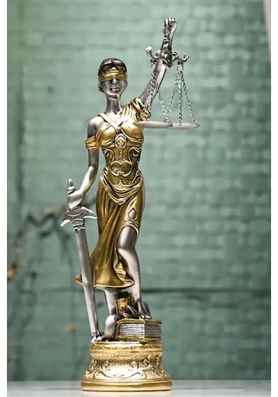 Themis Adalet Terazisi Heykeli Büyük 55cm