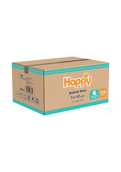 Happy Bebek Bezi Extra Large 6 No 126 lı