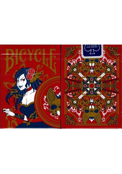 Bicycle Vampire The Blood Oyun Kağıdı Limited Edition Uspcc Koleksiyonluk İskambil Kartları Destesi