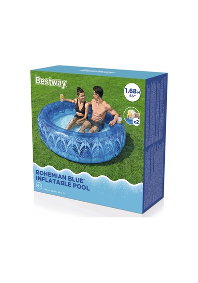 Bestway Şişme Aile Havuzu 1,68 M X 53 Cm Mavi