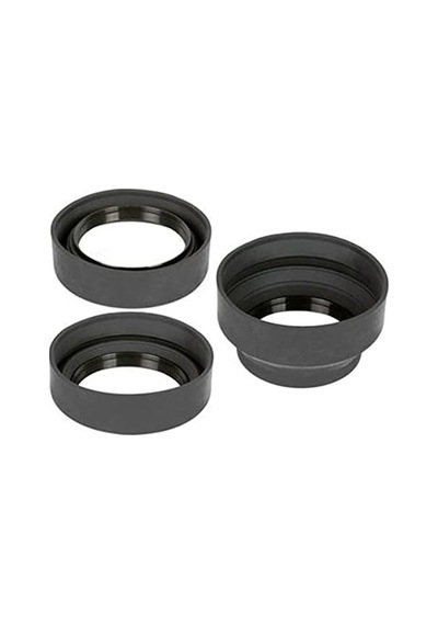 72mm Üç Kademeli Kauçuk Parasoley, Lens Hood