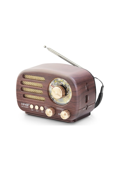 Bluetooth Nostaljik Hoparlör Fm 14.3 X 8 X 9.4 Cm Ns8100bt
