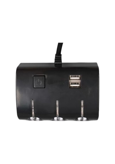 Hubrendy Sh Olesson 1506 12-24v Çift Usb Girişli 120w 80 Cm Kablolu 3'lü Araç Çakmak Çoklayıcı