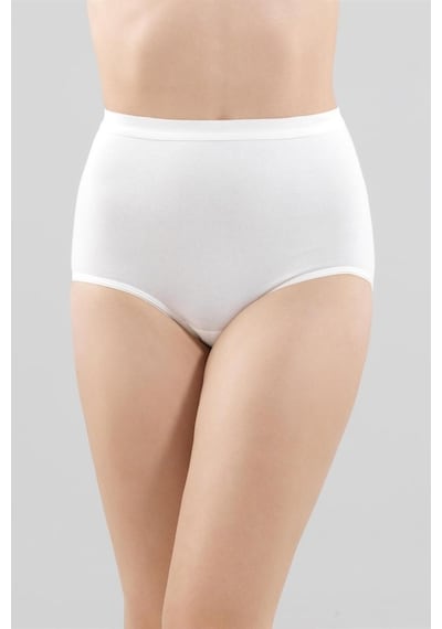 Blackspade 1314 Bayan Essential Yüksek Bel Krem Slip Külot