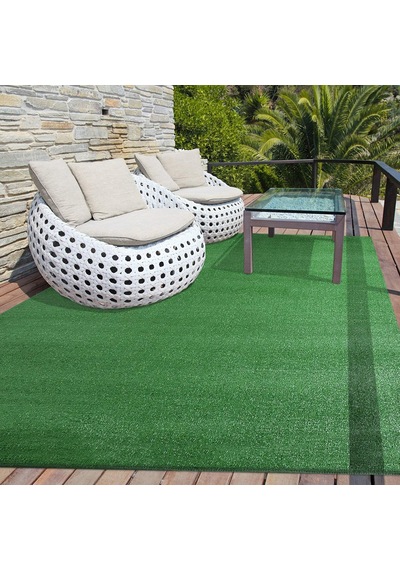 7 Mm Çim Halı 2x25 Metre Suni Dekoratif Çim Halı Kaydırmaz Tabanlı Yapay Çim Paspası