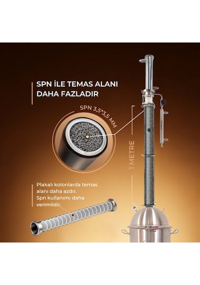 Distilon Nehir Serisi İmbik-26 Lt