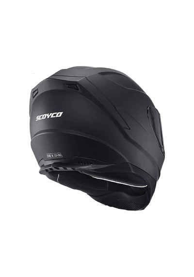 Scoyco Ff-896 Kapalı Motosiklet Kaskı Skull
