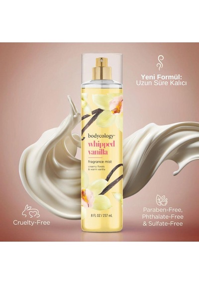 Bodycology Whipped Vanilla Fragrance Mist Vanilya Kokulu Kadın Vücut Spreyi