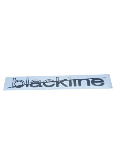 Ford Connect Blackline Yazı Etiket Çıkartması Bagaj Küçük 180mm
