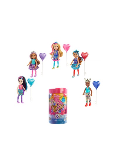 Barbie Color Reveal Renk Değiştiren Sürpriz Chelsea Parti Seris
