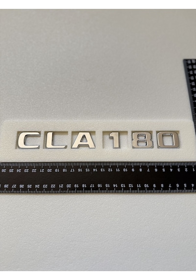 Benz Cla180 Bagaj Yazısı Krom Metal 3m 3d Yazı Logo