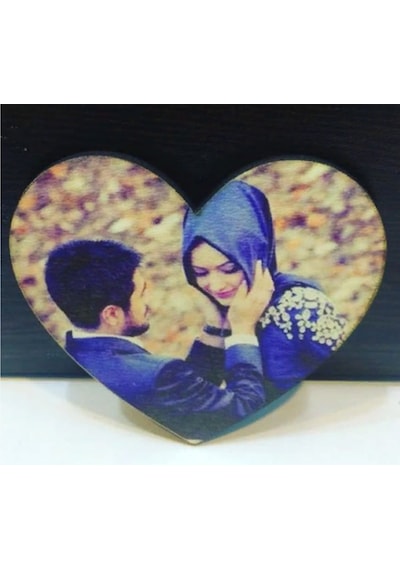 Ahşap Baskı Magnet, Istediğiniz Şekle Istediğiniz Görsel Basılır (283305841)