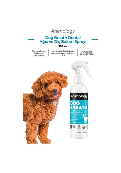 Dog Breath Köpekler İçin Ağız Ve Diş Bakım Suyu Sprey 250 Ml