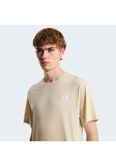 The North Face Evolution Simple Dome Regular Erkek T-shirt Nf0a8cz2dom1 Bej