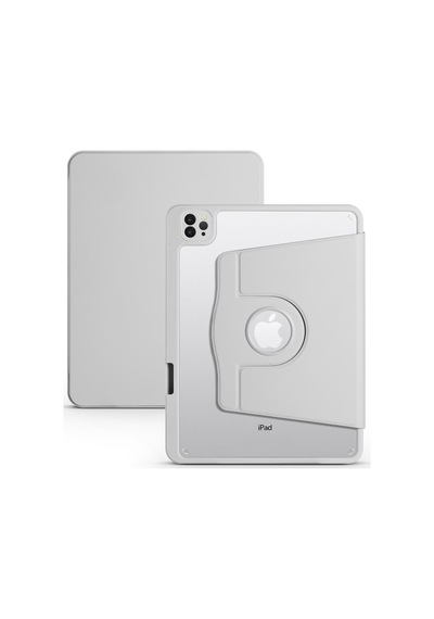 Apple Uyumlu iPad 10.9 2022 10.nesil Kılıf Termik Kalem Bölmeli Dönebilen Standlı Kılıf