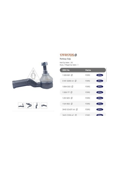 Asmetal 17fr1705 Rotbaşı Sağ Focus C-max 03 03 4m513289ac