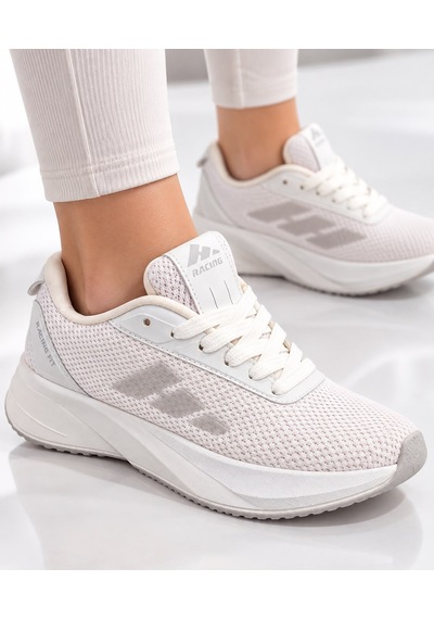 Papucumun Dünyası Nefes Alan Kumaş Yapılı Hafif Konforlu Unisex Sneaker Beyaz
