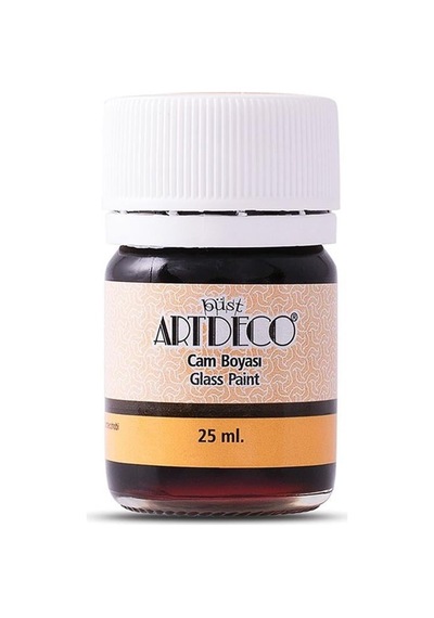 Artdeco Cam Boyası 25ml Siyah Çok Renkli