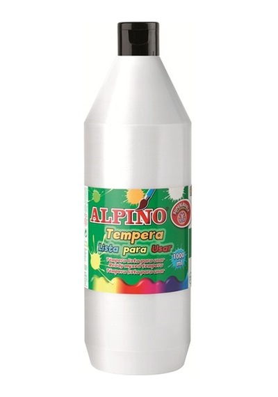 Alpino Sulu Boya Tempera 500 Ml Beyaz Dm010170 Çok Renkli