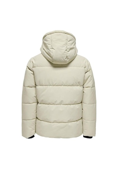 Only Erkek Ceket Onscarl Life Quilted Jacket Noos Otw 22025825-silver Lining Gri
