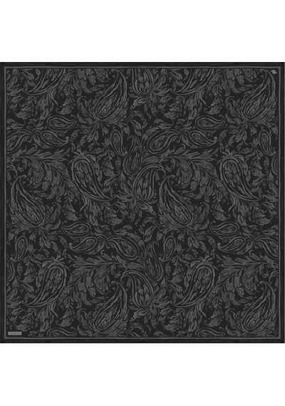 Armine İpek Eşarp 2026 Kış - 9431-02 Antrasit Twill Antrasit