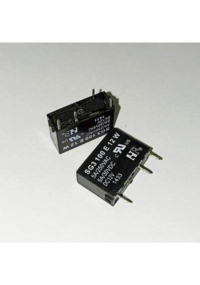 Sg3 100 E 12w 12v 5a 1no 4pın Kombi Röle 3 Adet