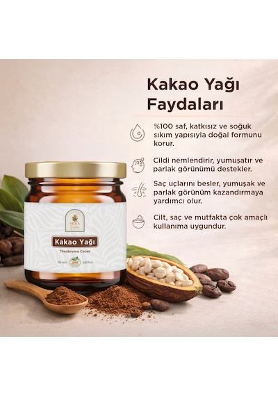 Sera Natura Kakao Yağı 210 ML
