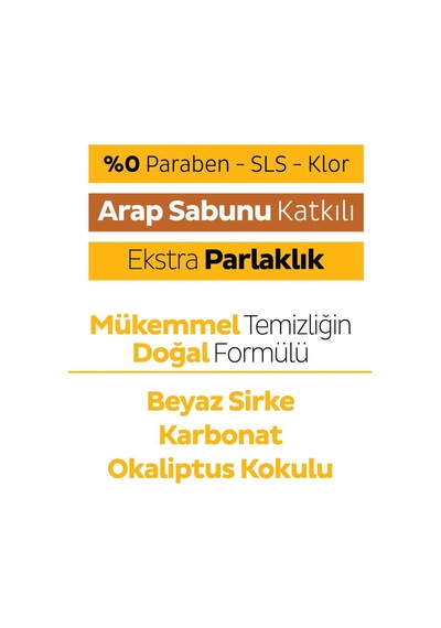 Sleepy Easy Clean Arap Sabunu Katkılı Yüzey Temizlik Havlusu 6x100 600 Yaprak Diğer