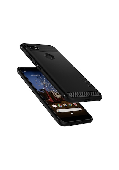 Spigen Google Pixel 3a Xl İle Uyumlu Kılıf Rugged Armor Matte Black Spigen Google Pixel 3a Xl İle Uyumlu Kılıf Rugged Armor Matte Black
