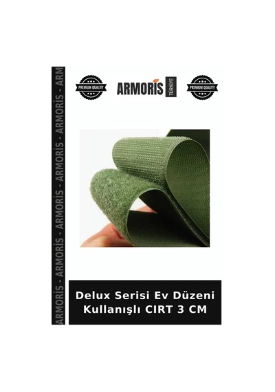 Delux Serisi Ev Düzeni Kullanışlı Cırt 3 Cm