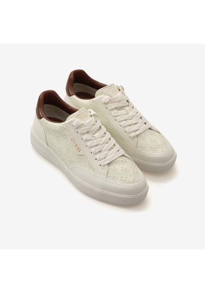 Guess Erkek Spor & Sneaker Ayakkabı Fmjyu2fap12 Beyaz