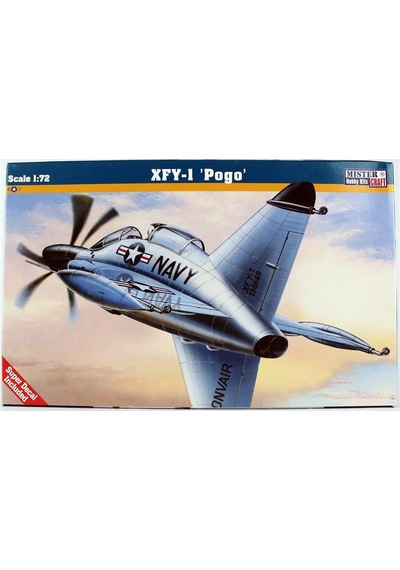 Mistercraft E065 1/72 Xfy-1 Pogo Savaş Uçağı Plastik Model Kiti-56322