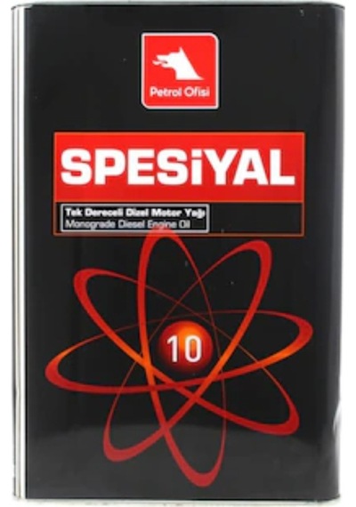 Petrol Ofisi Spesiyal 10 Tek Dereceli Dizel Motor Yağı 15 KG