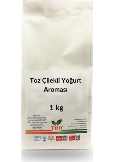 Tito Toz Çilekli Yoğurt Aroması 1 KG