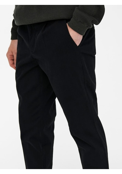 Only & Sons Onscam Chino Pk 6775 Erkek Siyah Pantolon - 22016775 Siyah