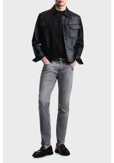 Emporio Armani Erkek Kot Pantolon Em000121 Af17860 M8002 Gri