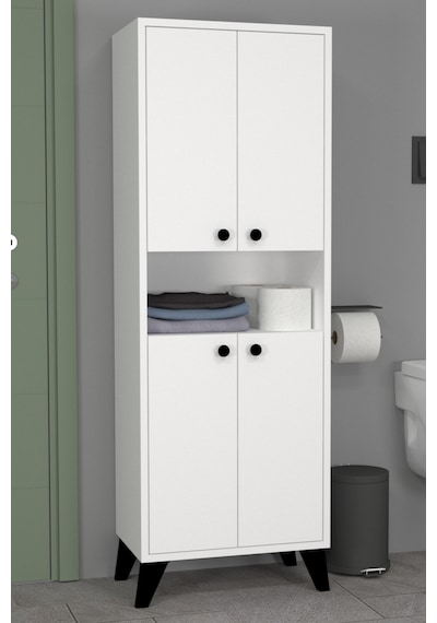 Kuzey Banyo Dolabı Beyaz