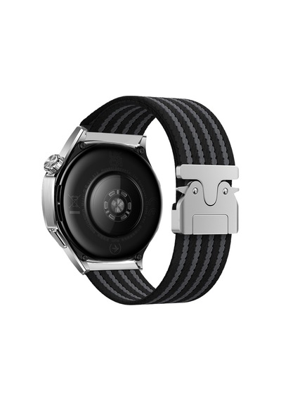 Gear S3 Ecrz Krd-133 22mm Naylon Kumaş Hasır Örgülü Kordon - Yeşil