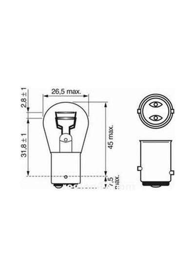 BOSCH FIAT 500L 1016 Ampul / Sinyal Ampulü 2012 - 2017