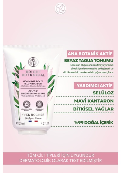 Yves Rocher Leke Ve Kırışık Karşıtı Bitkisel Kompleks Bakım Bright Botanical - Yüz Peelingi-125ml
