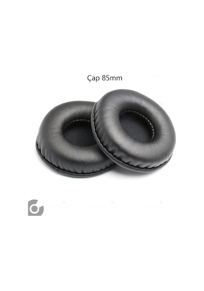 Universal Kulaklık Pedi Kulaklık Yumuşak Süngerli Kulaklık Yastığı Pedi 8.5cm