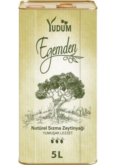 Yudum Ege Naturel Sızma Zeytinyağı 5 L
