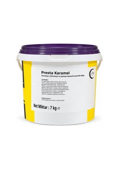Zeelandia Presta Karamelli Dolgu 7 Kg