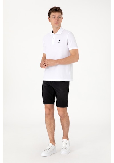 U.s. Polo Assn. Erkek Polo T-shirt 2106339 Beyaz