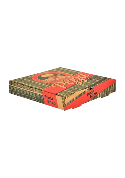 Miyo Ambalaj Pizza Kutusu  Oluklu Karton Baskıl 36 CM 100'lü 36 x 36 x 4 CM