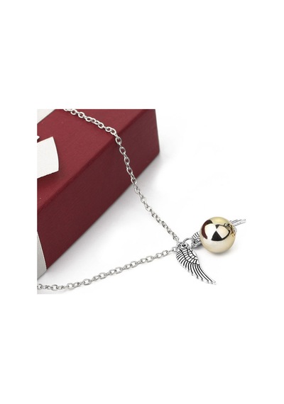 Müstesna Jwl Harry Potter Snitch Kolye Gümüş-Bronz Renklerinde