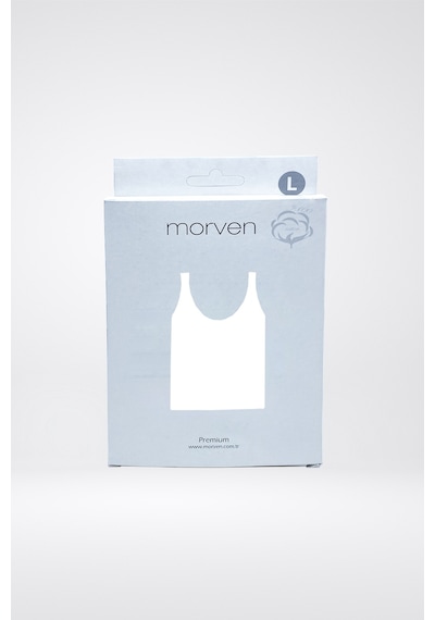 Morven Erkek Beyaz Basic Düz %100 Pamuk Atlet 24mc020003600 Beyaz