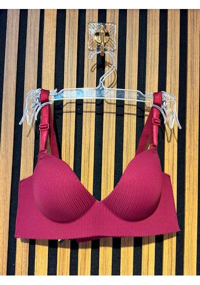 101Dzyn M.f.ö Lingerie Kadın Vişne Çürüğü Fitilli Dikişsiz Balensiz Destekli Push Up Lazer Kesim Sütyen bordo 101Dzyn M.f.ö Lingerie Kadın Vişne Çürüğü Fitilli Dikişsiz Balensiz Destekli Push Up Lazer Kesim Sütyen bordo